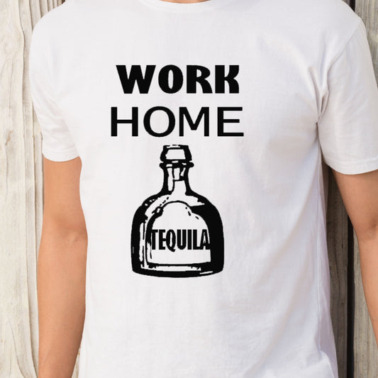 Black and White Tequila Shirt {Unisex}