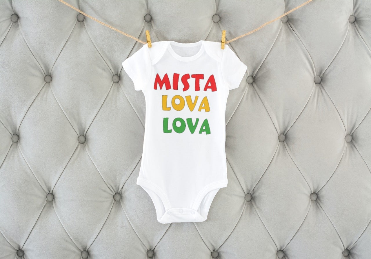 MISTA LOVA-BABY ONESIE